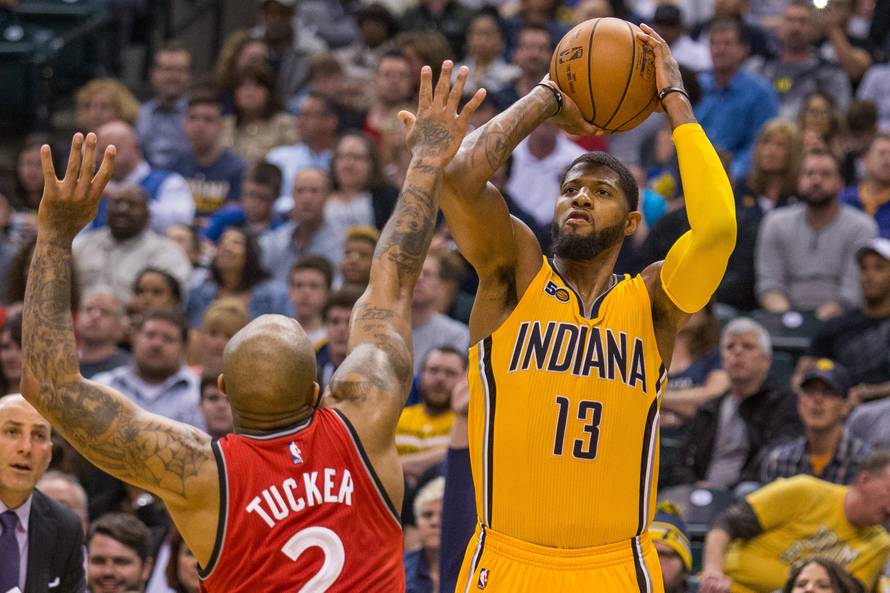 NBA: Toronto Raptors at Indiana Pacers