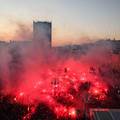 FOTO Kakve scene! Pogledajte veličanstvenu bakljadu s Trga