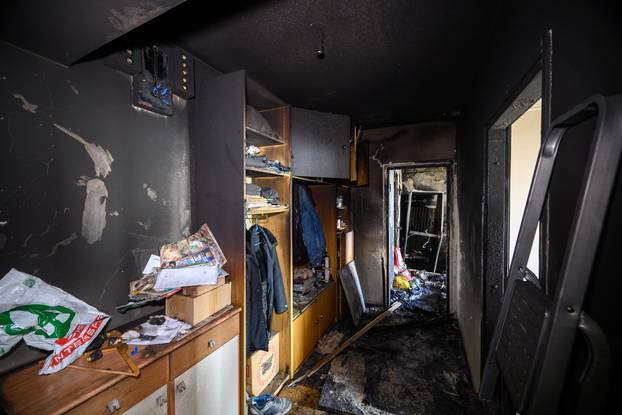 Zagreb: Leu Bobiću sa Srednjaka jučer je u požaru izgorio stan