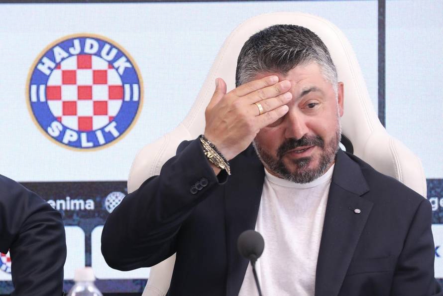 Split: Službeno predstavljen novi trener Hajduka Gennaro Gattuso