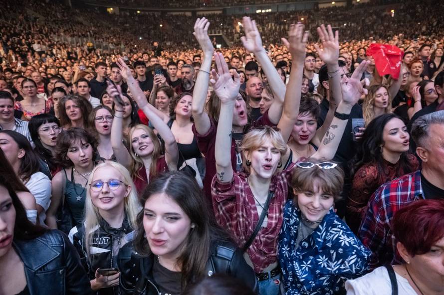 Zagreb: Grupa Bijelo dugme održala prvi koncert u Areni Zagreb
