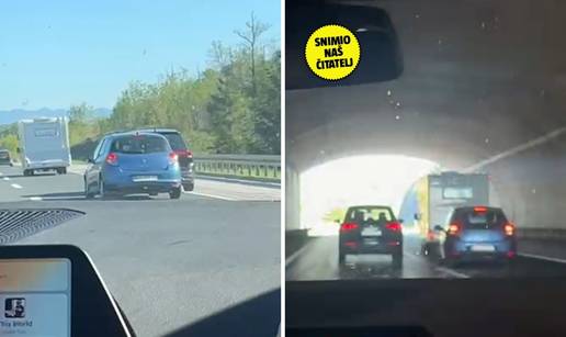 Nevjerojatno i opasno. Vozili na A1 kao da su u GTA: 'Htjeli su se izgurati, skoro udarili u ogradu'