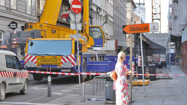 Zagreb: Dio Gunduli?eve ulice bit ?e zatvoren zbog radova