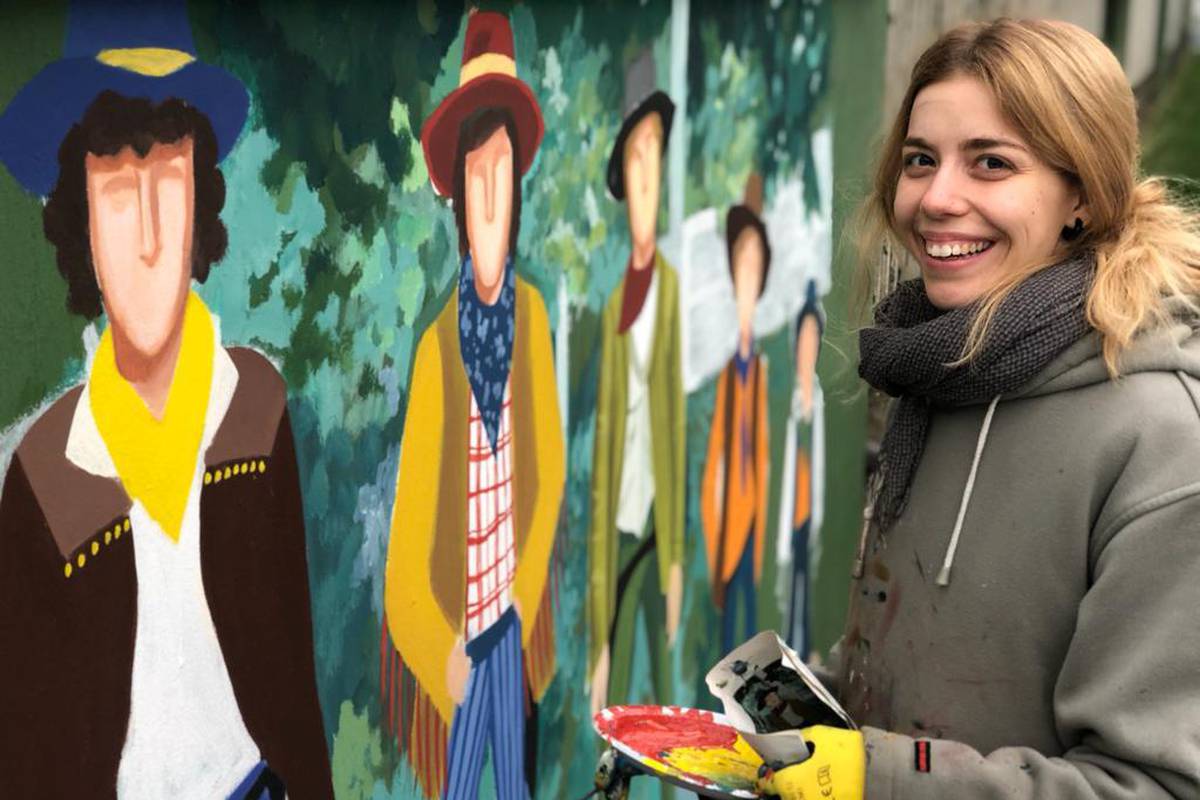 Umjetnica Mia: Smogovci su mi obilježili djetinjstvo, a sada radim njihove murale u Naselku