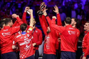 Dodjela medalja hrvatskoj rukometnoj reprezentaciji