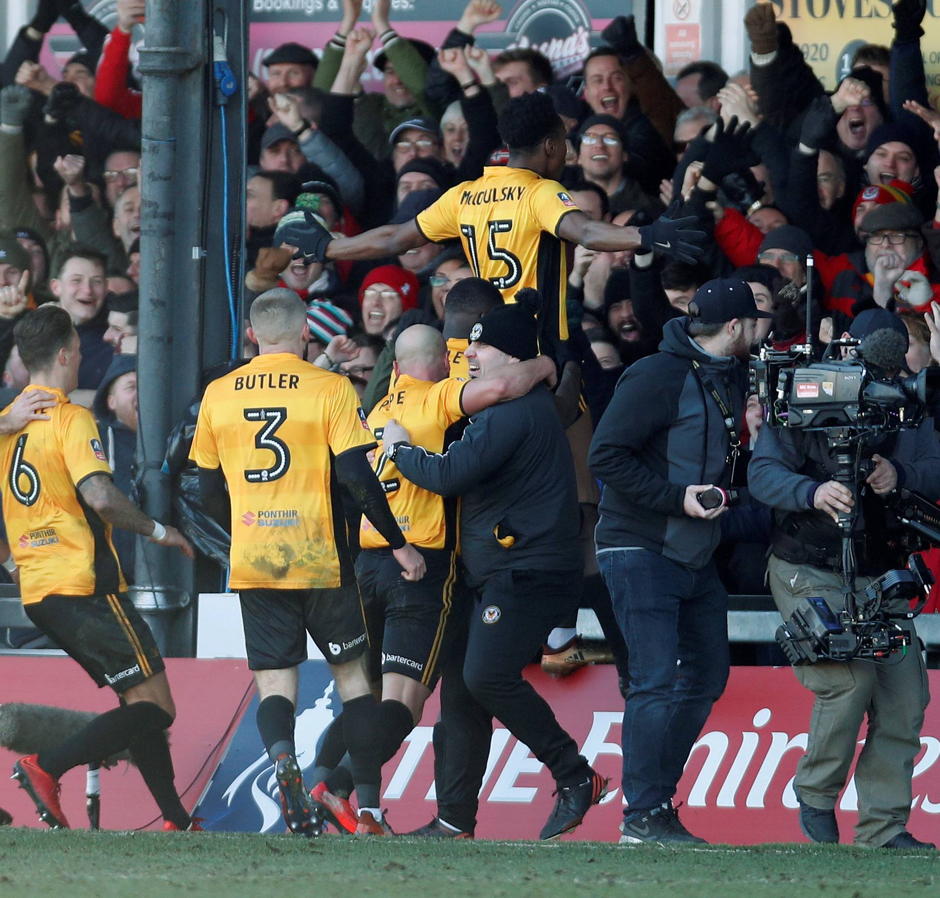 FA Cup Third Round - Newport County AFC vs Leeds United