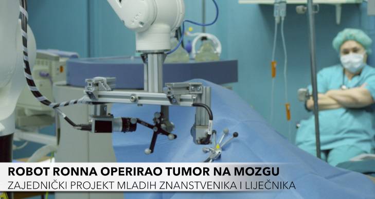 Senzacija u Zagrebu: Hrvatski robot operira tumor na mozgu