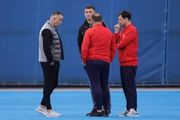 Zagreb: Trening hrvatske nogometne reprezentacije