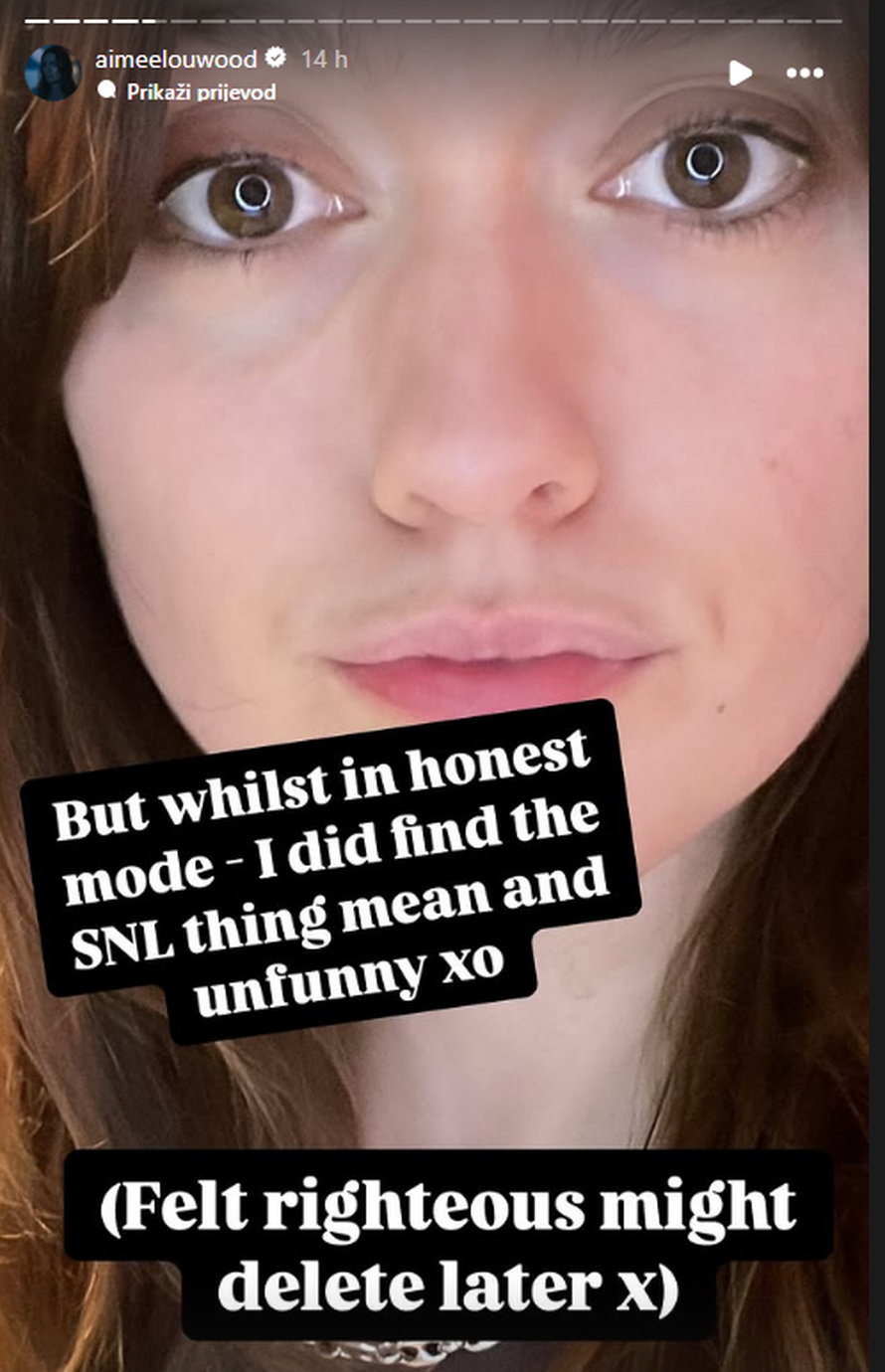 Zvijezdu serije 'Bijeli lotos' naljutio skeč o njenim zubima: 'Ovo je zlobno, nije smiješno!'