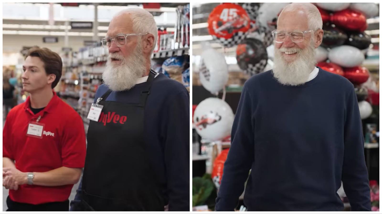 David Letterman 'zaposlio' se u trgovini: 'Nikad ne znaš na kog ćeš naletjeti dok kupuješ ovdje'