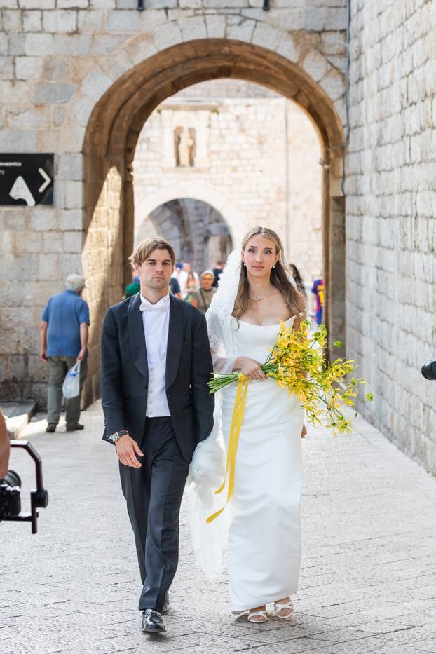 Vjenčanje Borne Sose i Ivone Šimunović u Dubrovniku