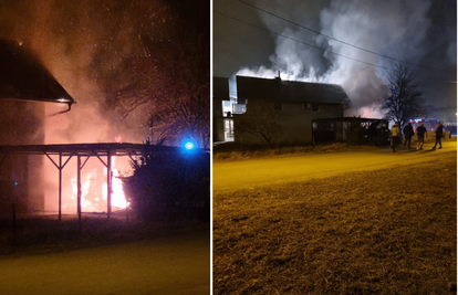 Buknuo požar u drvarnici u Zagrebu, proširio se i na kuću