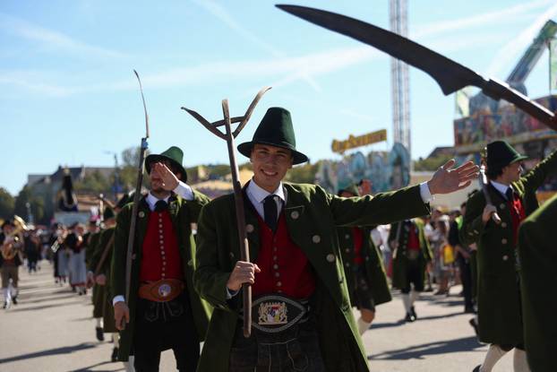 190th Oktoberfest celebrations in Munich