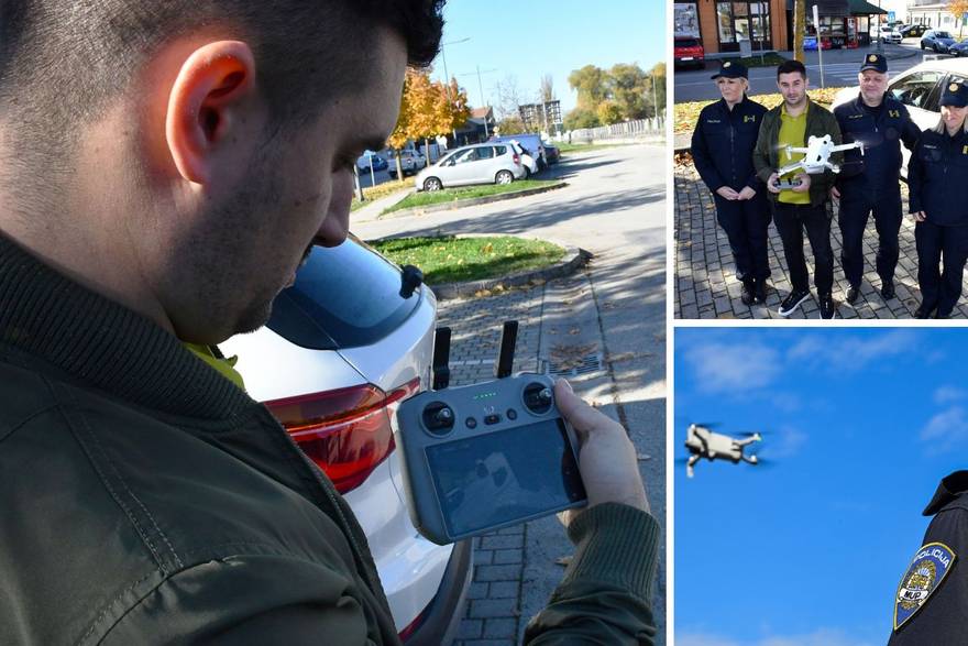 Dronovi na cestama: Policija iz zraka hvatala nestašne vozače