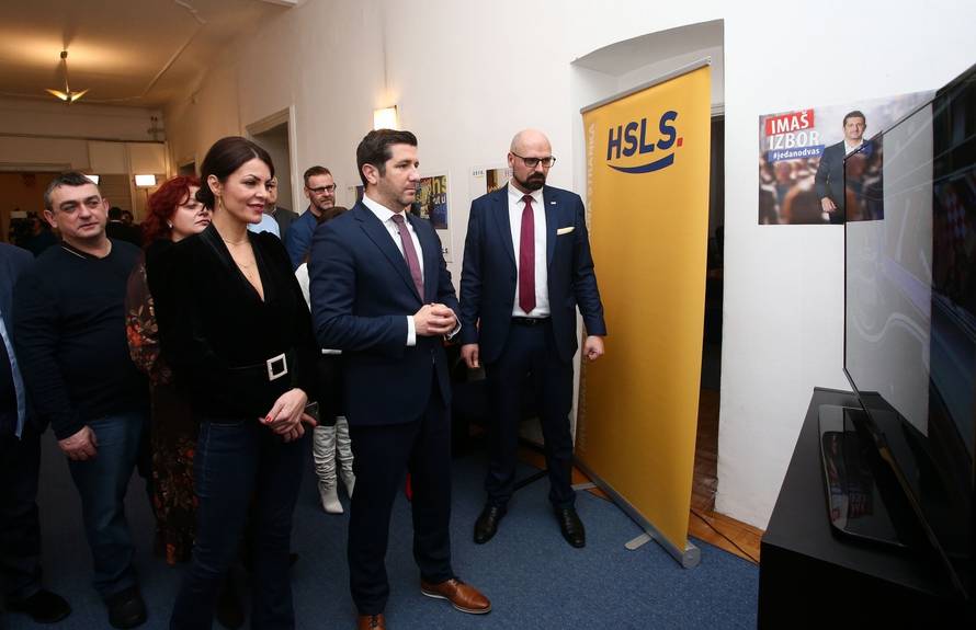 Zagreb: Izborni stožer Dejana Kovača