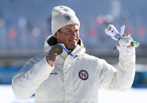 Cross-Country Skiing - Men's 10km Interval Start Free Victory Ceremony