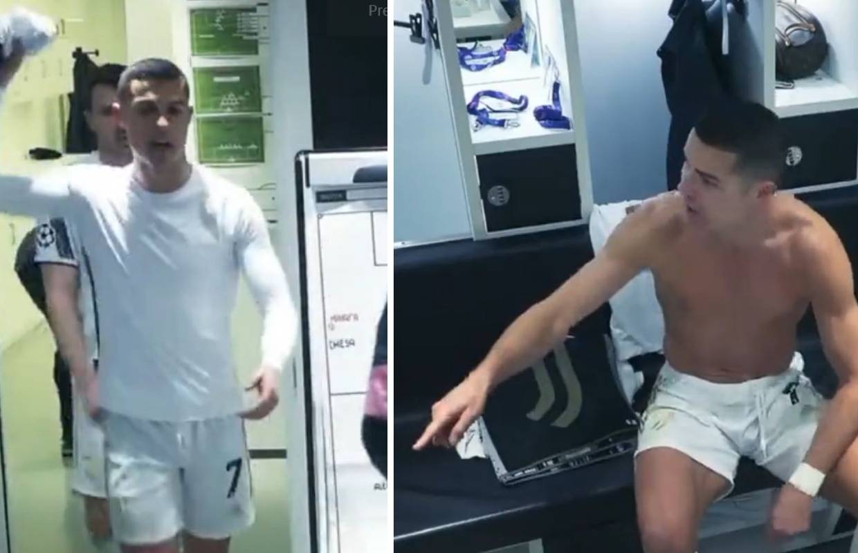 VIDEO Revoltirani Ronaldo urla na suigrače: Igramo kao go*na!