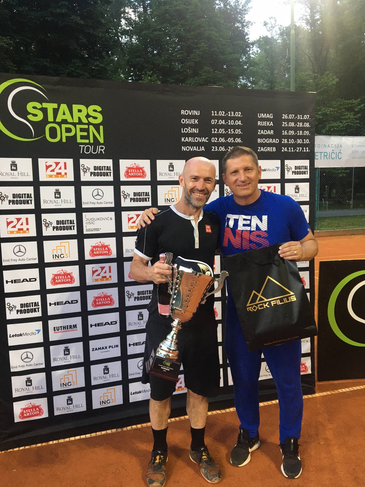 Pobjednik Plesa sa zvijezdama igra teniski turnir u Umagu