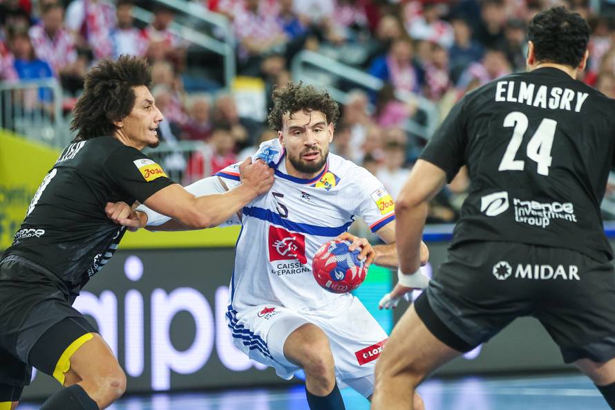 IHF Svjetsko rukometno prvenstvo 2025., četvrtfinale, Francuska - Egipat