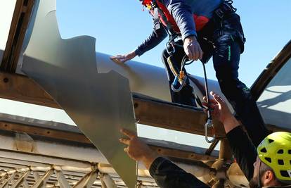 Krenuli su radovi na Poljudu! Konačno saniraju oštećeni krov