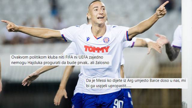 Hajdukovi navijači bijesni: Mi bismo i Messija upropastili! Ni s Uefom ne možemo biti prvaci'