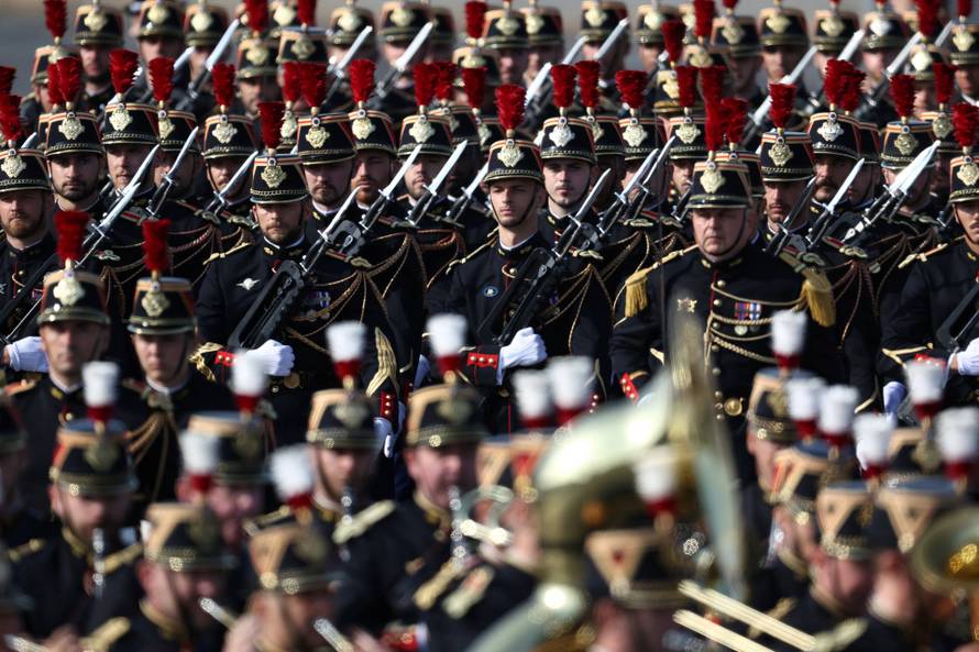 Annual Bastille Day celebrations in Paris
