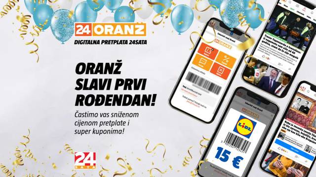 Oranž slavi rođendan! Godišnja za samo 7 eura!