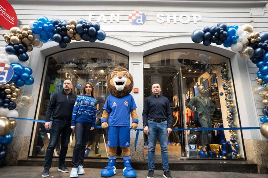 Dinamo otvorio novu trgovinu u Zagrebu. Dolaze i prvotimci...
