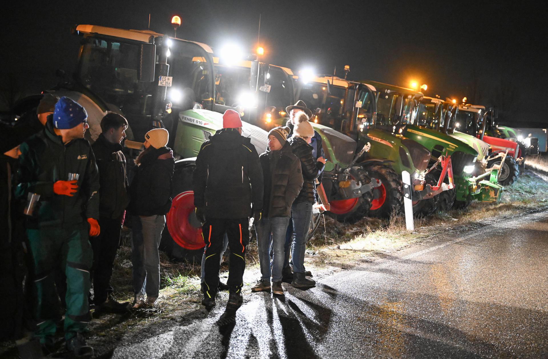 Farmer protests - Neuhausen