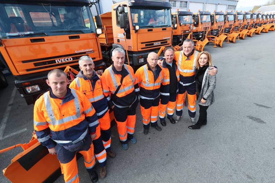 Zagreb: Zimska sluÅ¾ba spremna je za mjesece snijega i leda u gradu