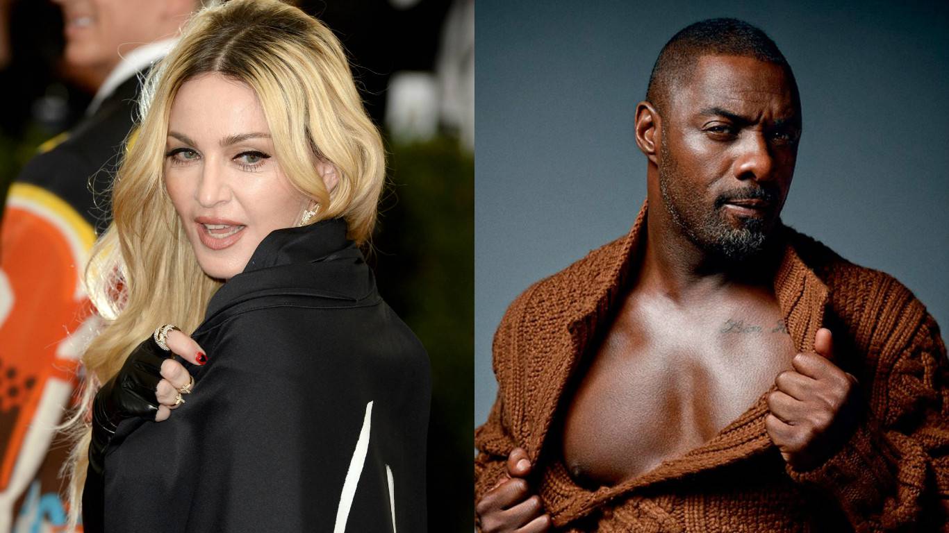Madonni je mlađe uvijek slađe: Zavela je glumca  Idrisa Elbu
