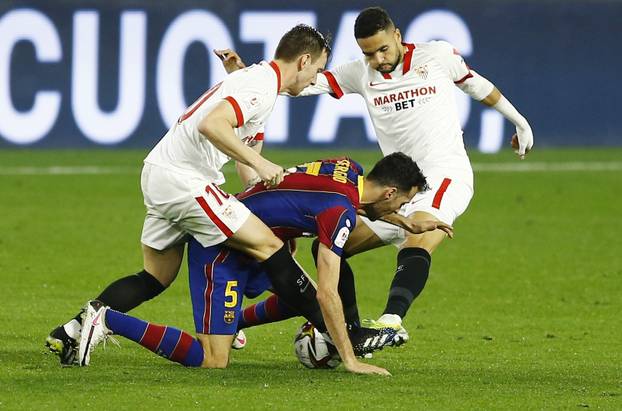 Copa del Rey - Semi Final First Leg - Sevilla v FC Barcelona