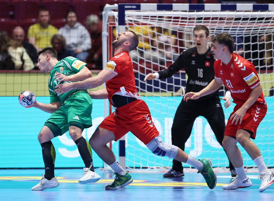 Susret Švicarske i Mađarske u drugom krugu EHF Europskog prvenstva