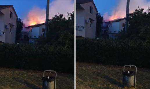 Vatrena drama kod Rijeke: Kuća izgorjela, spasili su stariju ženu