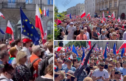 Pola milijuna Poljaka na ulicama Varšave: Prosvjeduju protiv vlasti i traže promjene