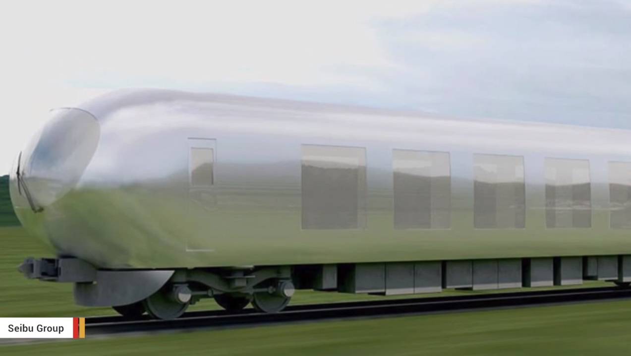 Japanci rade 'nevidljivi' vlak, tračnicama će juriti već 2018.