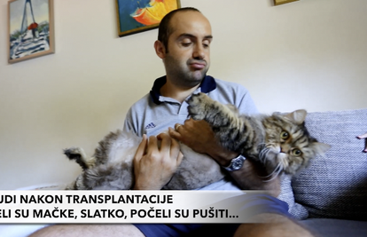 Osječanin je dobio srce donora i zatim postao lud za mačkama