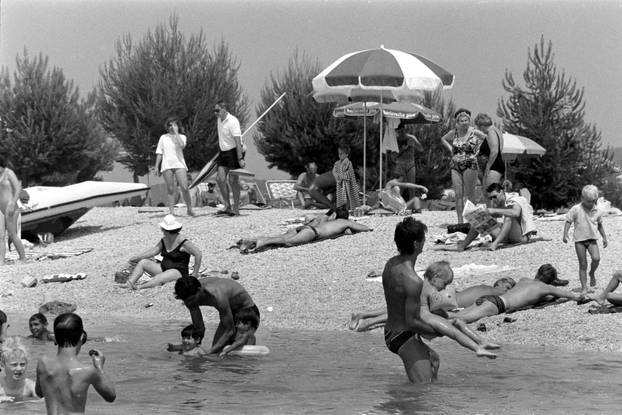 Ljeto u Crikvenici i Selcu, srpanj 1990.