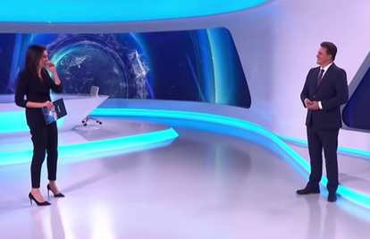 Voditeljica HRT-ova Dnevnika iznenadila gledatelje: 'Pukla' je od smijeha tijekom vođenja