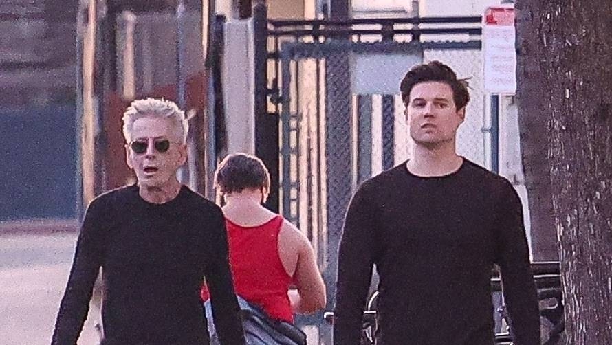 *EXCLUSIVE* Calvin Klein and Boyfriend Kevin Baker Sweat it Out at Gold's Gym in LA!