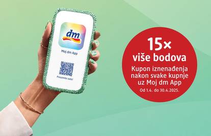 Uz aplikaciju 'Moj dm' ovog travnja dobivate još više