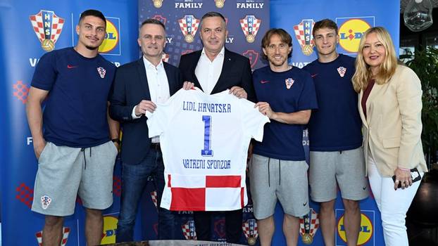 Lidl is the new sponsor of the Croatian football team