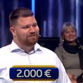 Matej odustao na posljednjem pitanju, kući otišao s 2.000 €