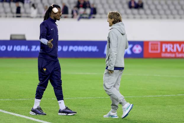 Prva utakmica četvrtfinala UEFA Lige nacija između Hrvatske i Francuske, obilazak stadiona 