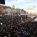 FOTO Pogledajte masovne prosvjede prije osam godina. Hrvatska je bila na nogama