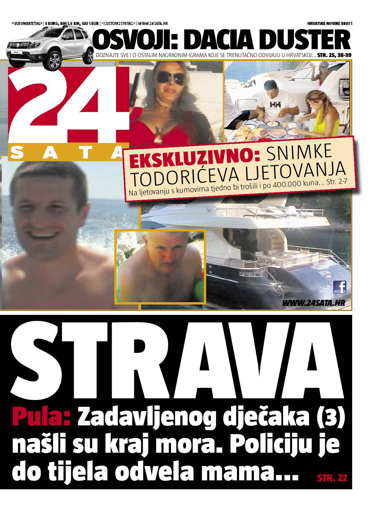 Ekskluzivne snimke luksuznog ljetovanja Todorića s obitelji