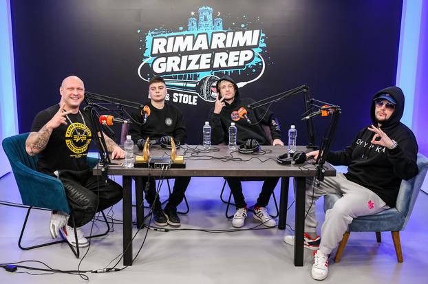 Zagreb: Grupa Kuku$ bila je gost podcasta sa Stokom "Rima rimi grize rep"