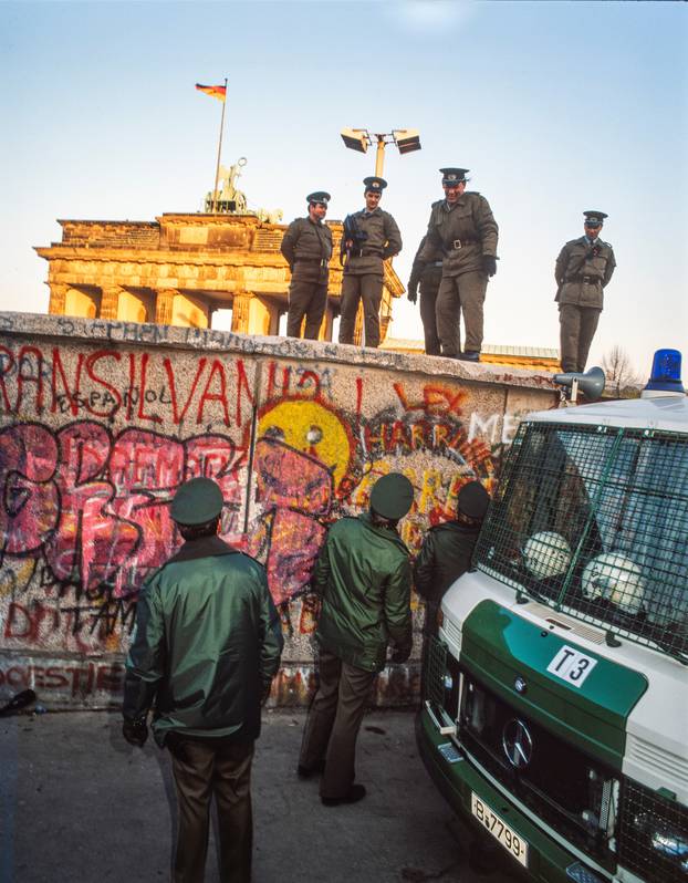 Grenzbegegnung in Berlin