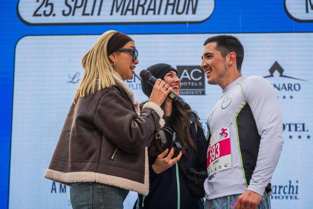 Na 25. Splitskom maratonu dogodila se prosidba