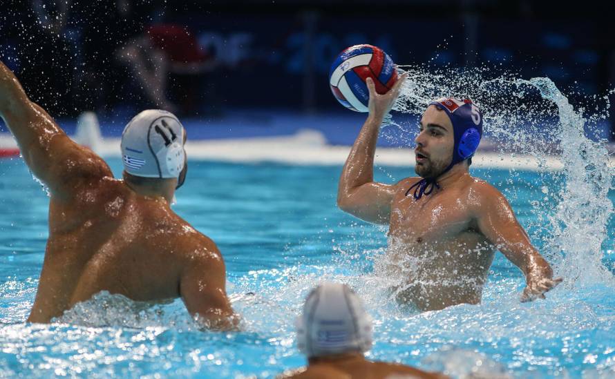 Beograd: Susret Grčke i Hrvatske na Europskom prvenstvu